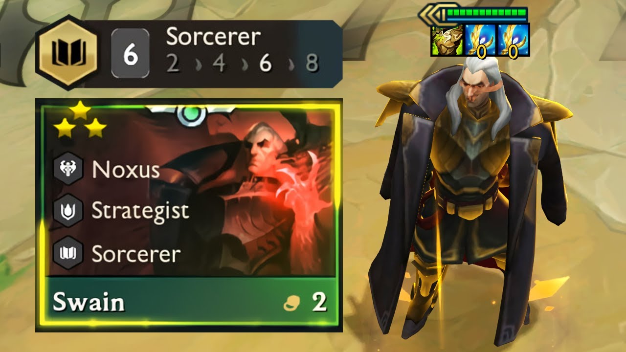 SWAIN + L&Otilde;I BUFF ANH H&Ugrave;NG SI&Ecirc;U CARRY META M&Ugrave;A 9 CỰC KHỎE | DTCL M&Ugrave;A 9