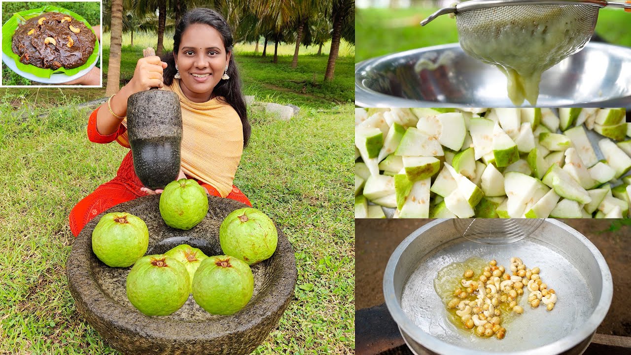 GUAVA HALWA | Koyyapala Halwa Recipe | Banana Leaf Cooking