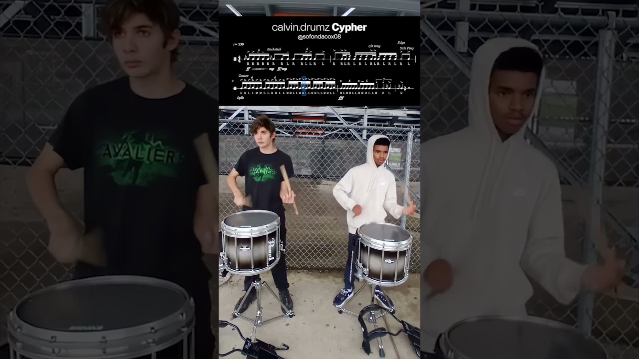 [calvin.drumz] @calvin.drumz Cypher Featuring @sofondacox08