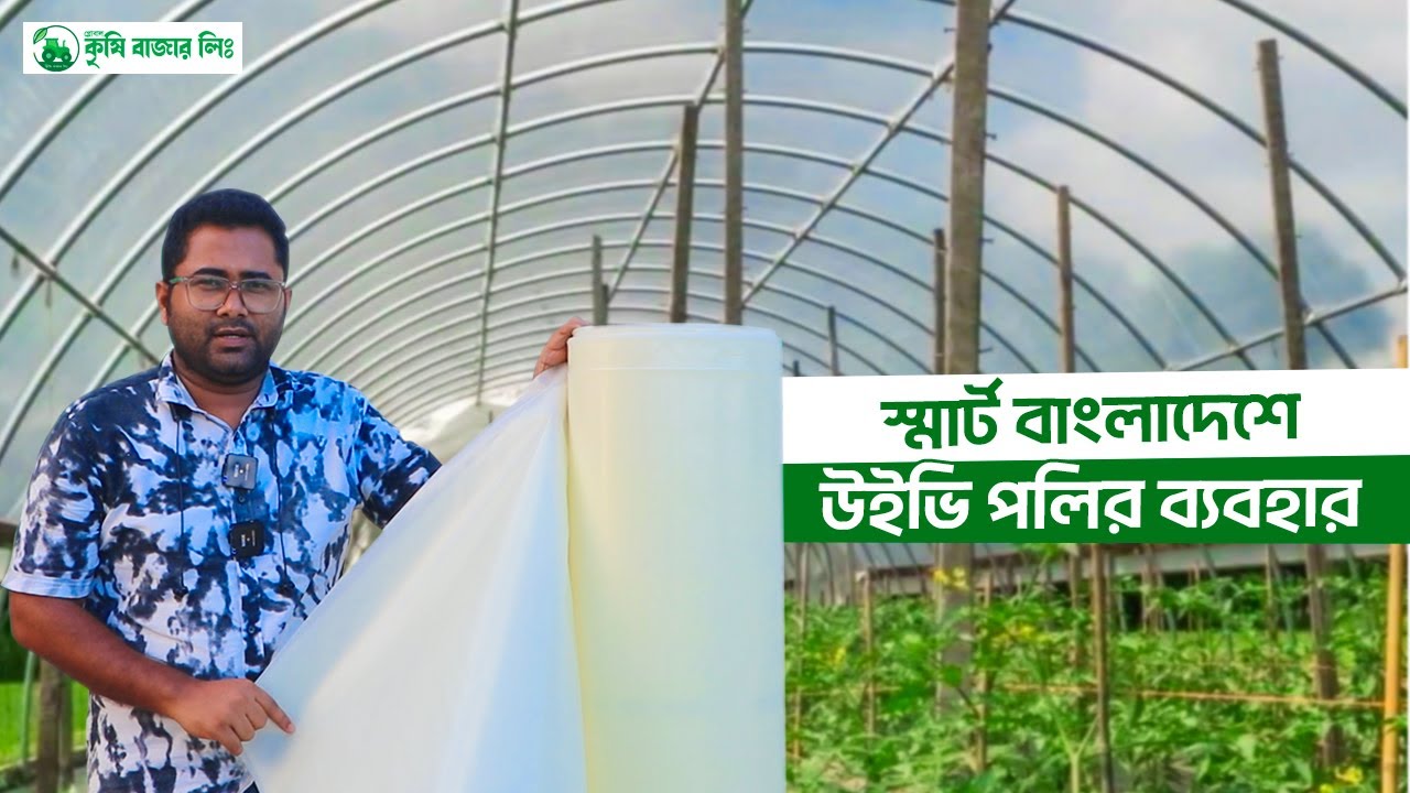 ইউভি পলি সূর্যের ক্ষতিকারক অতিবেগুনি রশ্মি থেকে ফসলকে রক্ষা করে।
