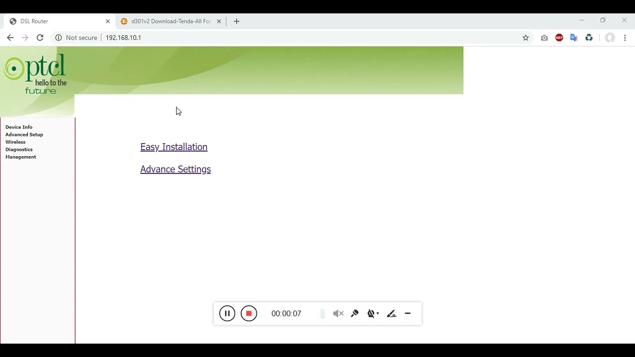 How Update PTCL Modem firmware to Limit Speed