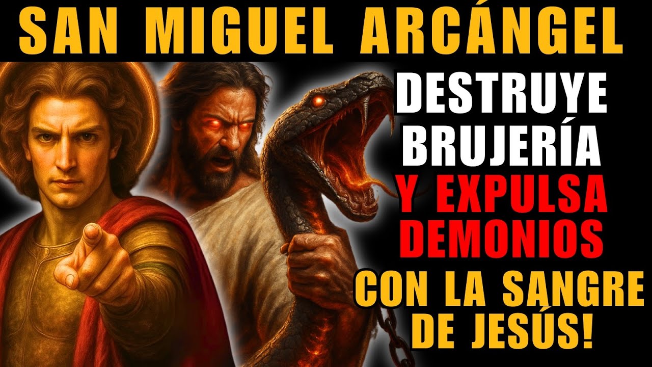 🔴 &iexcl;DESTRUYE MALDICI&Oacute;N! Expulsa Demonios y Protege TU CASA de Magia Negra | Miguel Arc&aacute;ngel