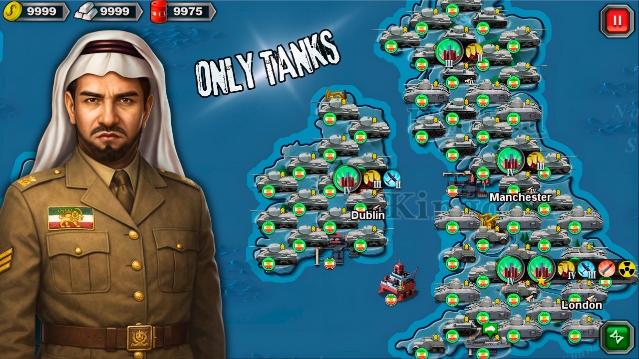 NO Infantry NO Artillery NO Navy &ndash; World Conqueror 3