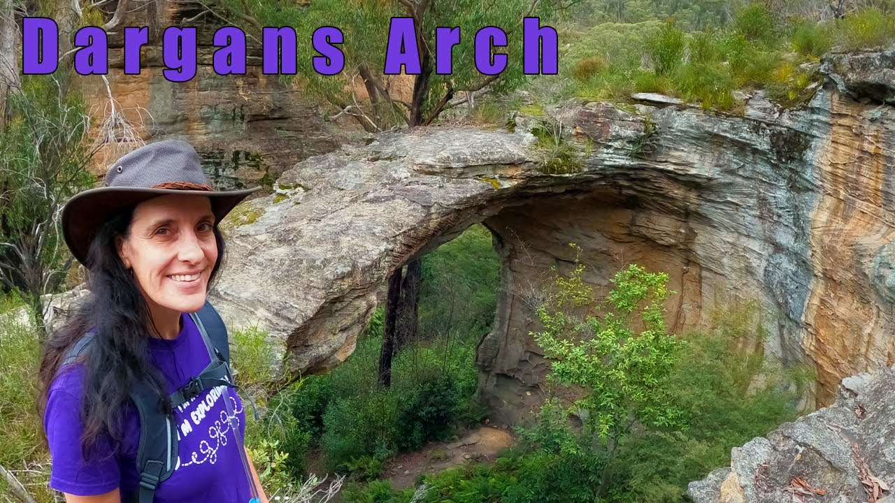 Dargans Arch & Natural Stone Bridge - Bell - Blue Mountains - 4K
