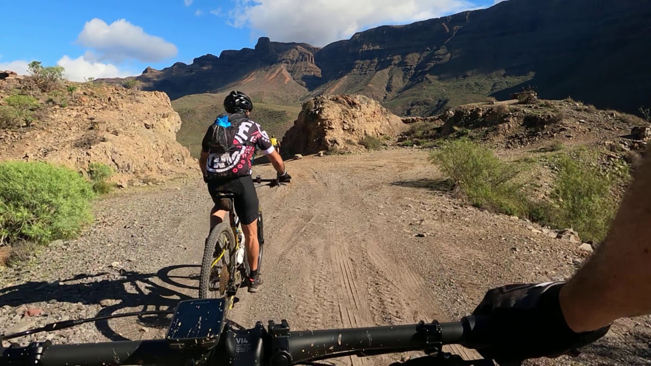 MTB  San Fernando - Ayagaures - Fataga. Circular. XC Gran Canaria