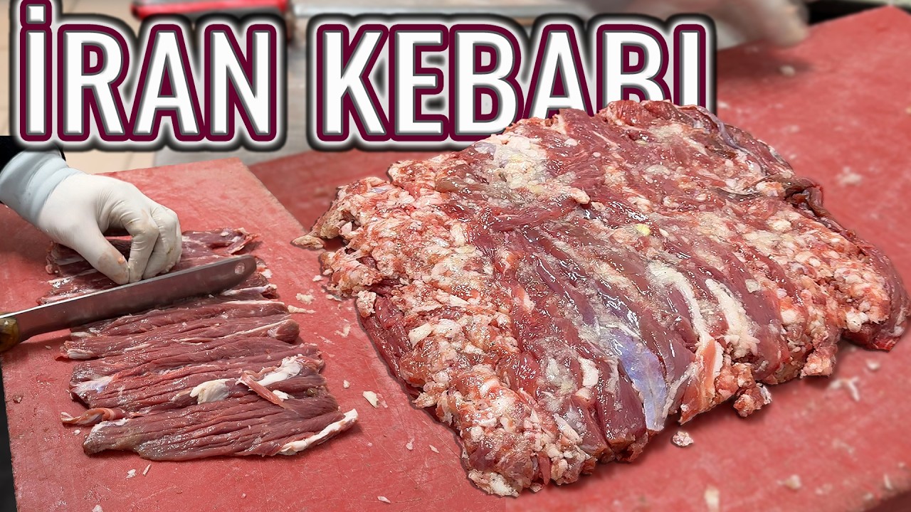 KEBAPÇILAR BUNU MENÜSÜNE EKLEMELİ ( Mangalda İran  Darbari Kebabı Tarifi )