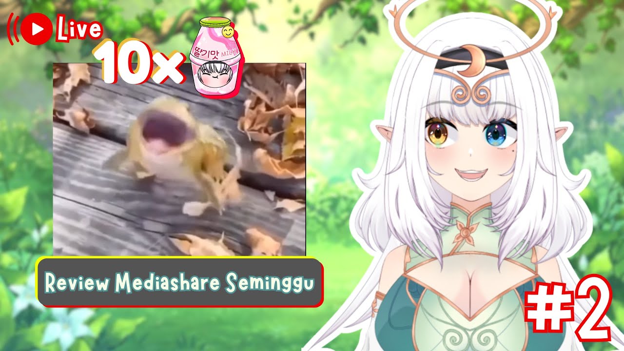 【Review Mediashare Seminggu #2🪽】(#mediashareon ) #vtuber #rameindong #live
