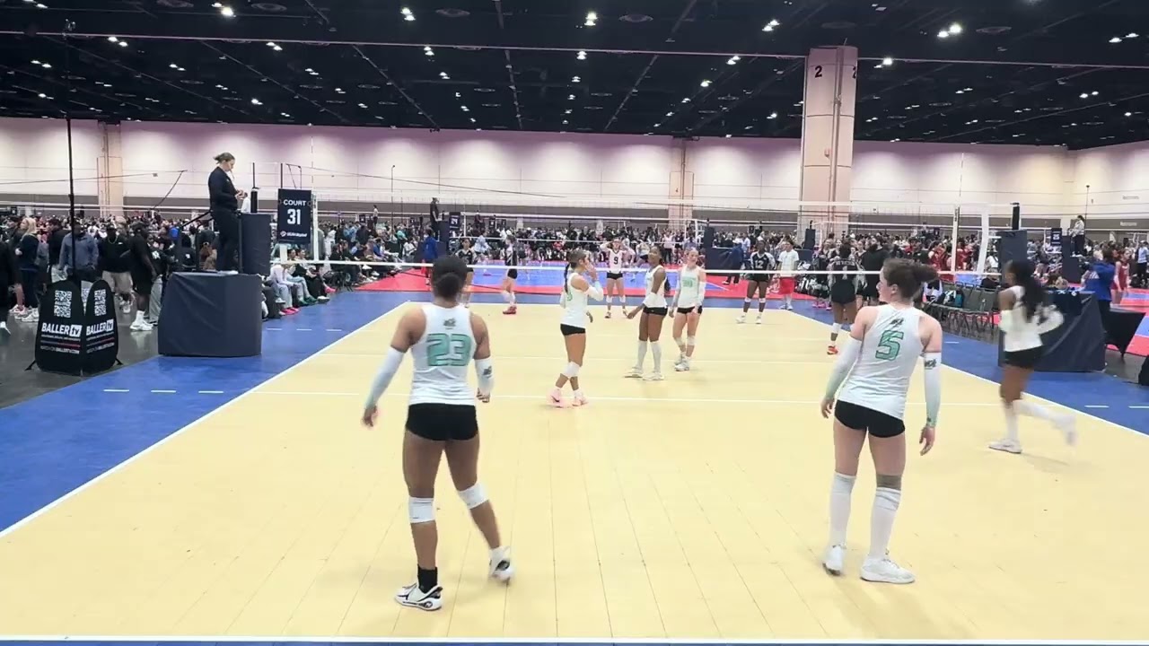 Next Level Volleyball Academy 15 Gold vs Uptontop 15s Elite (FL) - Game 7 - Set 3 