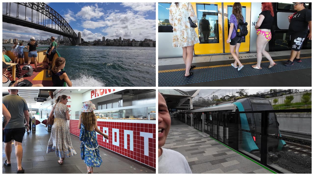 (4K) Walk & Ride | Come admire Sydney Australia's Metro Driverless Trains & Public Transport