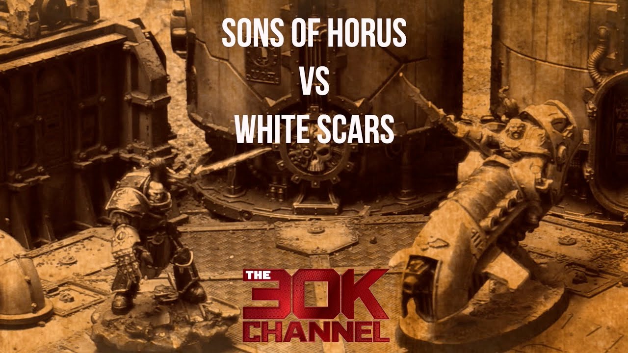 HORUS HERESY BATTLE REPORT - White Scars VS Sons of Horus