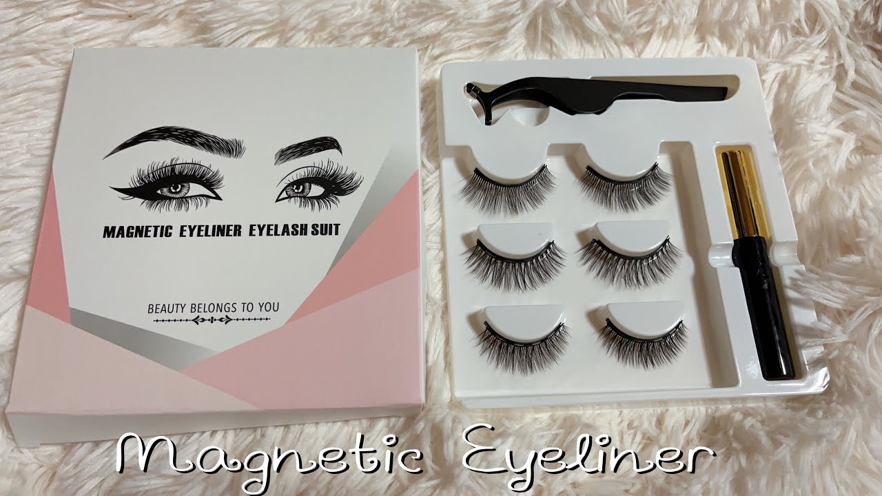 How To Apply Magnetic Eyeliner Eyelash Suit|Shie Kosu