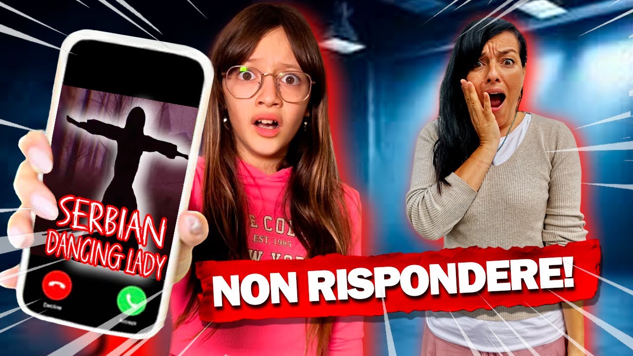 MAI CHIAMARE LA SERBIAN DANCING LADY AL TELEFONO ALLE 3:00 DI NOTTE  📞 SOFI E MONI HANNO PAURA!