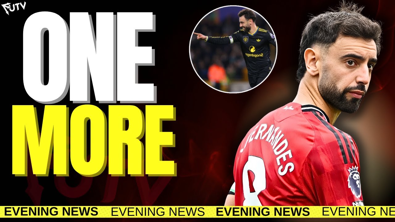 🚨Another YEAR! United Beg BRUNO To STAY 😲
