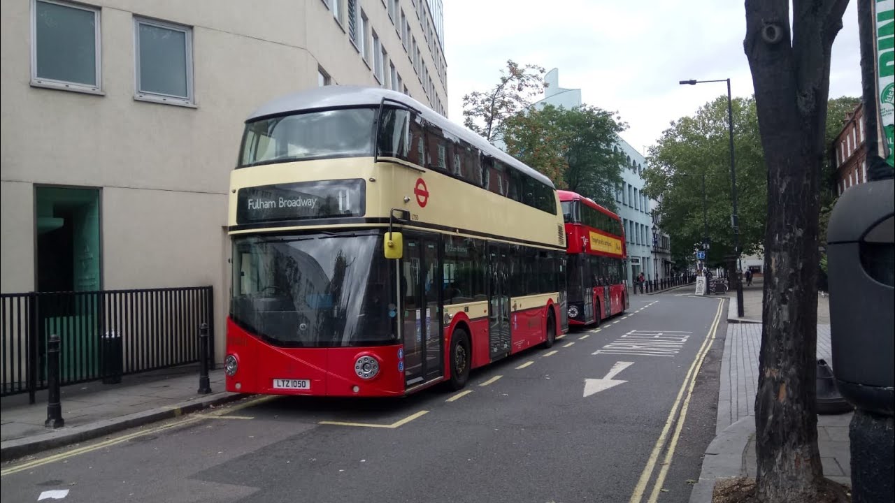 Full Journey on the Route 11 (LT50 LTZ1050) New Bus For London (NB4L) Go-Ahead London