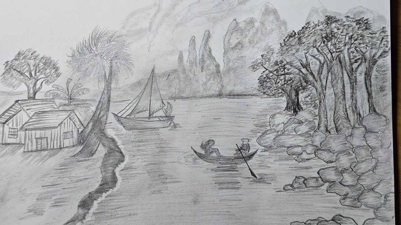 Village sketch