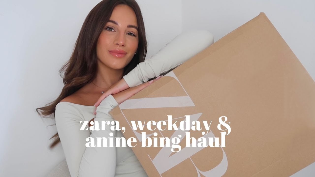 ZARA, WEEKDAY & ANINE BING HAUL | AUTUMN 2022