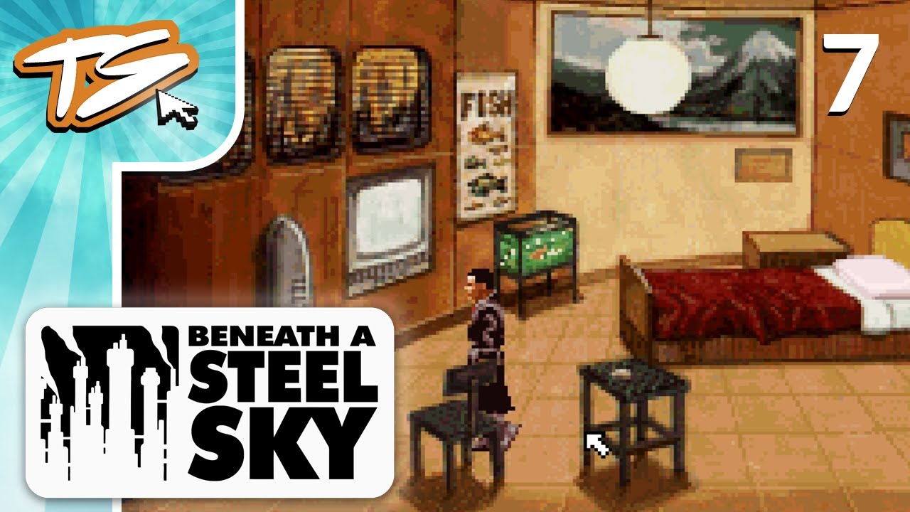 THESE APARTMENTS ARE FANCY! | Beneath A Steel Sky (BLIND) #7
