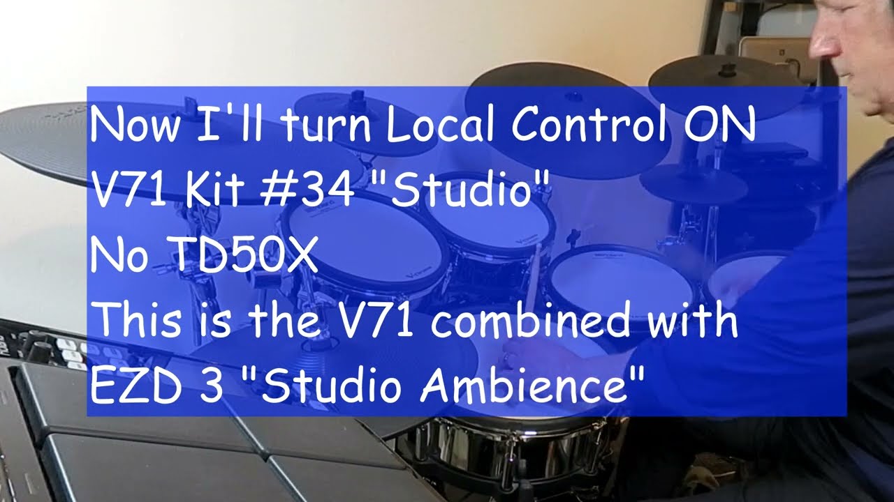 VST's with my Roland V71! How I use EZ Drummer 3 & Superior Drummer 3.