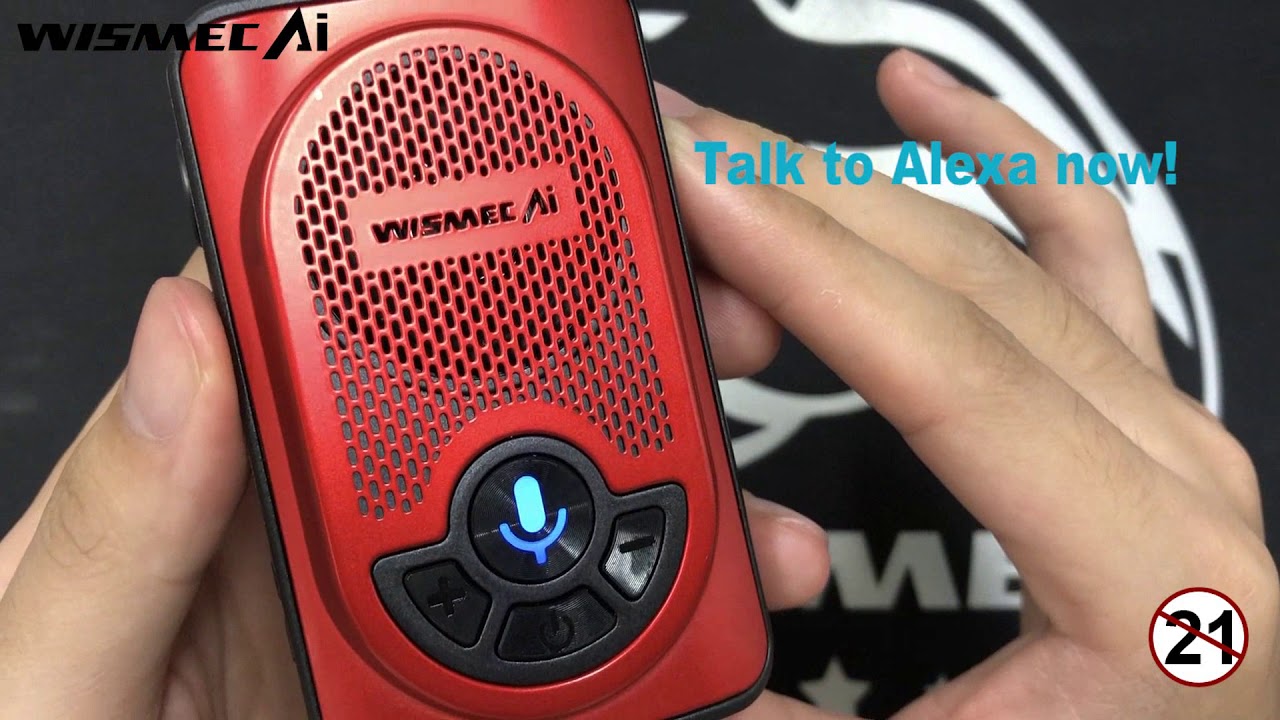 WISMEC AI Box Mod Unboxing&Review! Work with Alexa! (Vapesourcing Review)