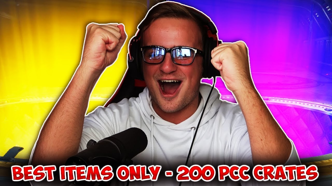 BEST ITEMS ONLY! - The First Crate Opening Of 2019 - Opening 200 PCC Crates In Rocket League!
