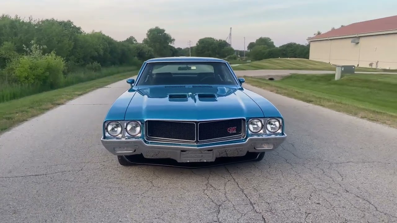 1970 Buick GS 455 4-speed