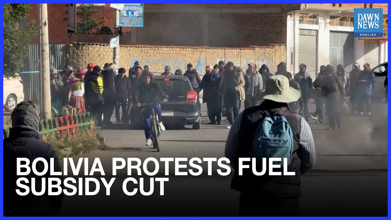 Bolivia Transport Workers Block Roads in Protest Over Fuel Subsidy Removal | Dawn News English
