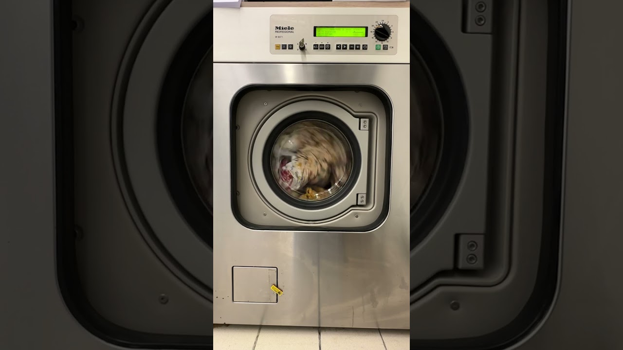 Miele w6071  cycle complet draps intensif 60 degrés 
