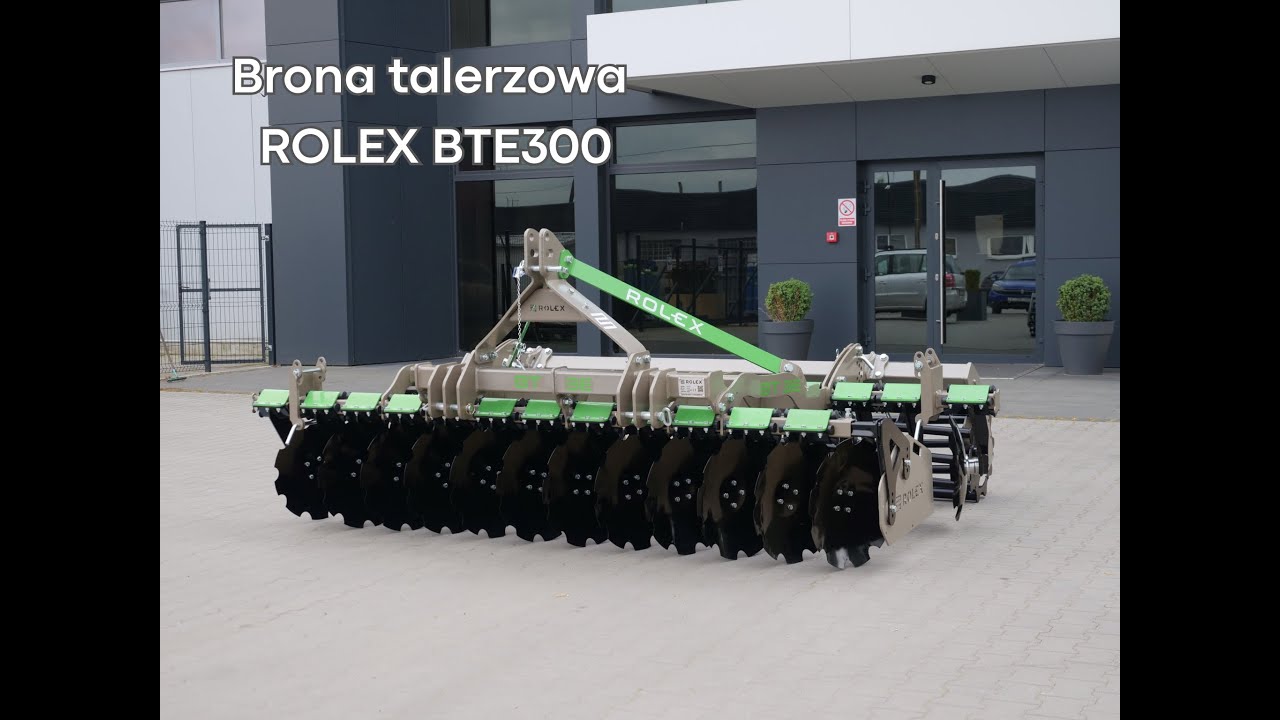 Brona talerzowa ROLEX BTE300