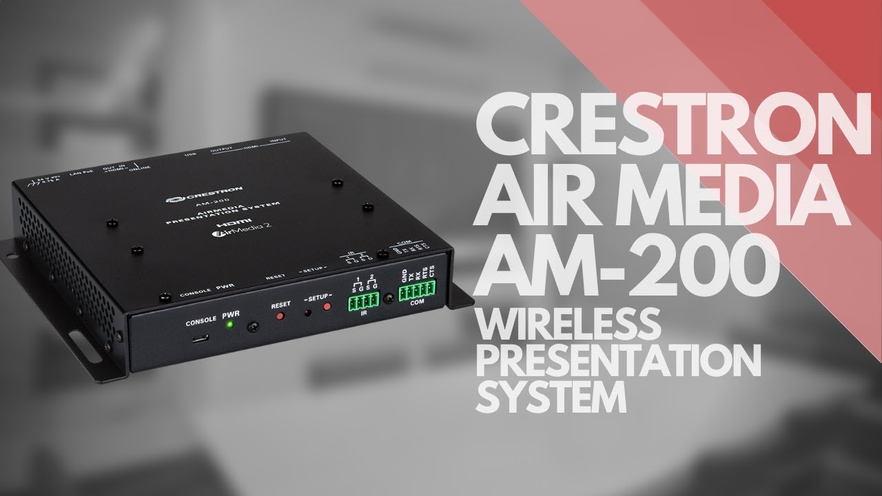 Crestron AirMedia AM-200  Presentation System - Quick Look India