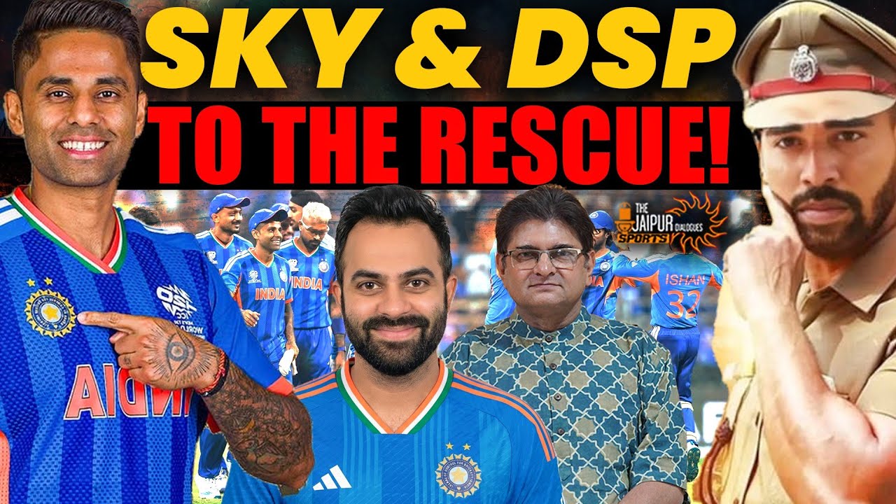 Pakistan boycott U-Turn? | SKY Rescues India | DSP Siraj is Back | Saumitra Dixit