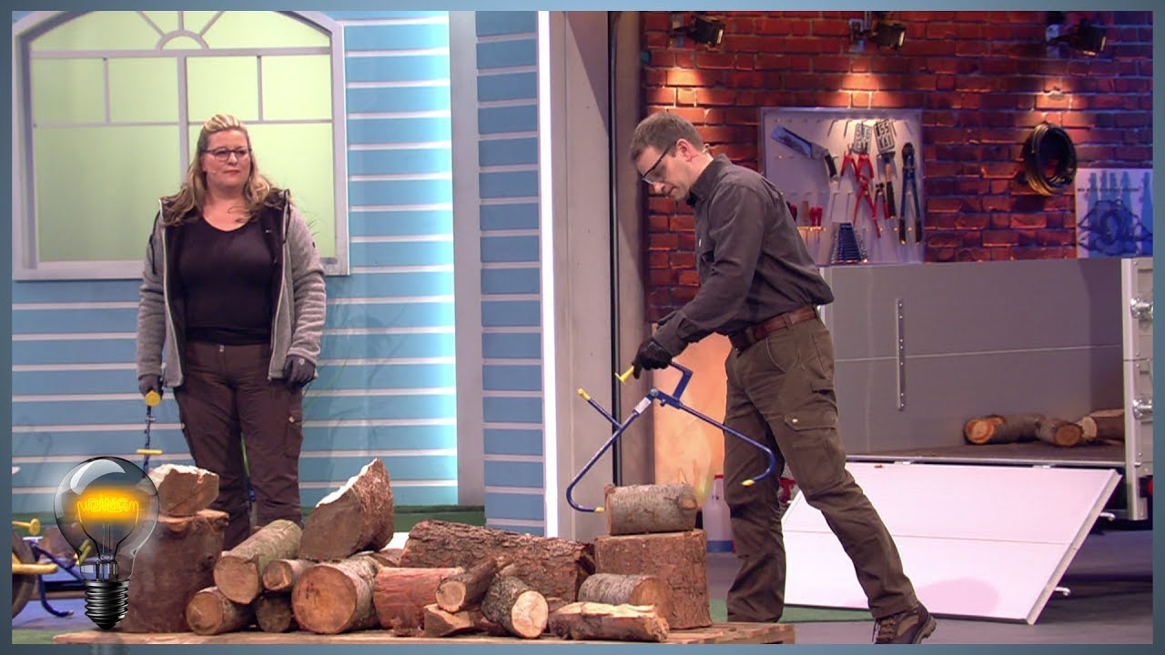 Pinch A Log Holzzange - Nie wieder bücken - Das Ding des Jahres