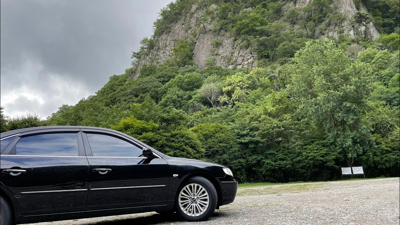 Hyundai Grandeur TG 2.7 POV test drive || тест драйв от первого лица ||катаюсь по серпантину в Корее