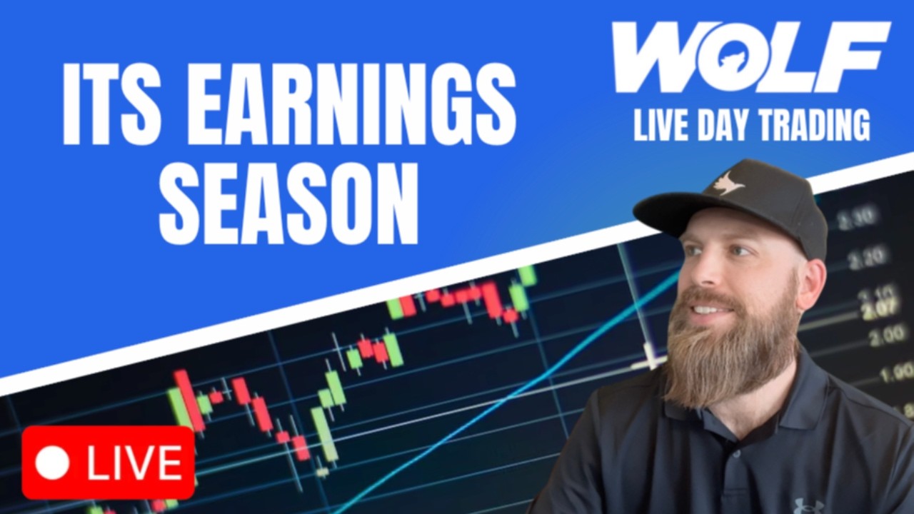 EARNING SEASON IS HERE, EVERYTHING ELSE IS NOISE | STOCK MARKET LIVE DAY TRADING
