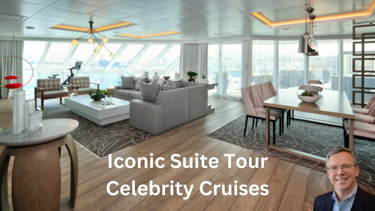 Iconic Suite Tour I Celebrity Cruises #luxurytravel #itravelbetter