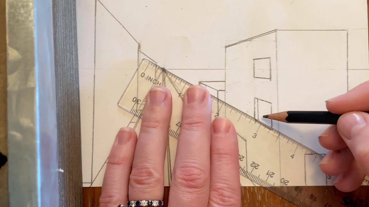 One Point Perspective: Day 2: Drawing Details: Windows, Doors, Brick