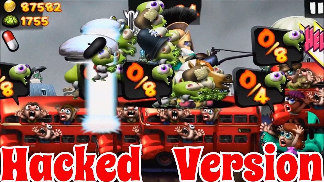 Zombie Tsunami Cientos de Ninja 'está en la Pantalla High Score 2600 Hacked Version Mas Diverson