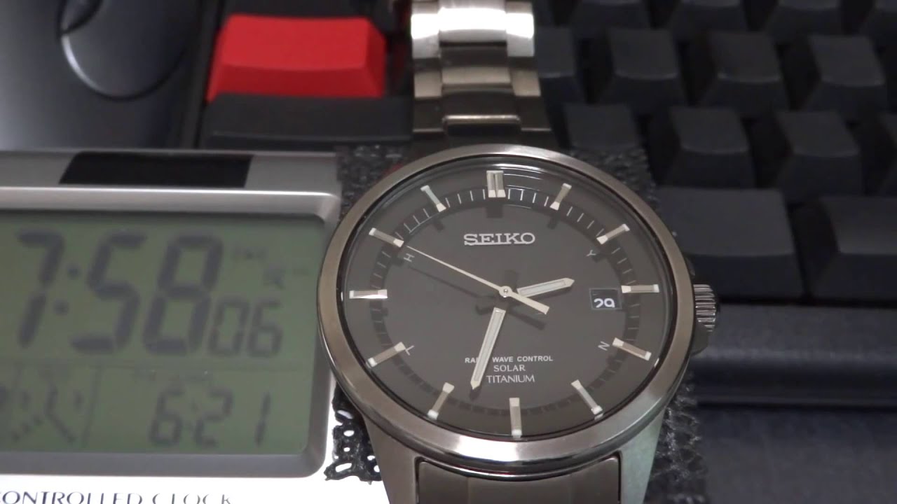SEIKO SPIRIT SBTM145 Radio Wave Control Solar   Manual Reception セイコー スピリット 強制受信