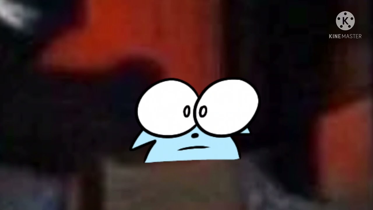 Screaming blue thing (animated)