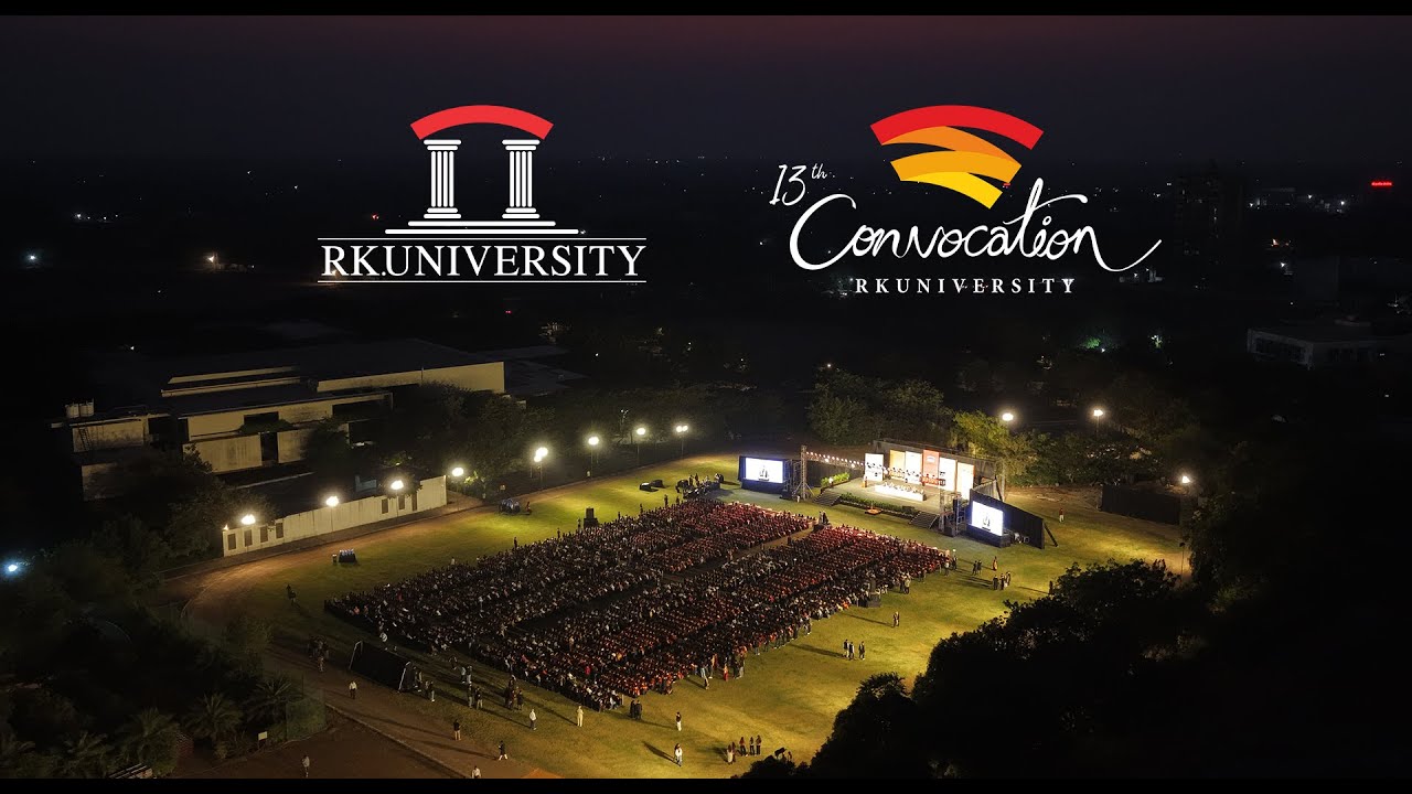 13th Convocation Ceremony at RK University, India