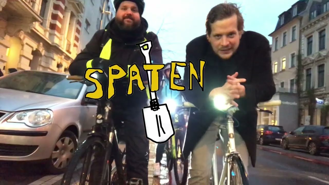 Spaten - Fahrradfahren auf der Venloer