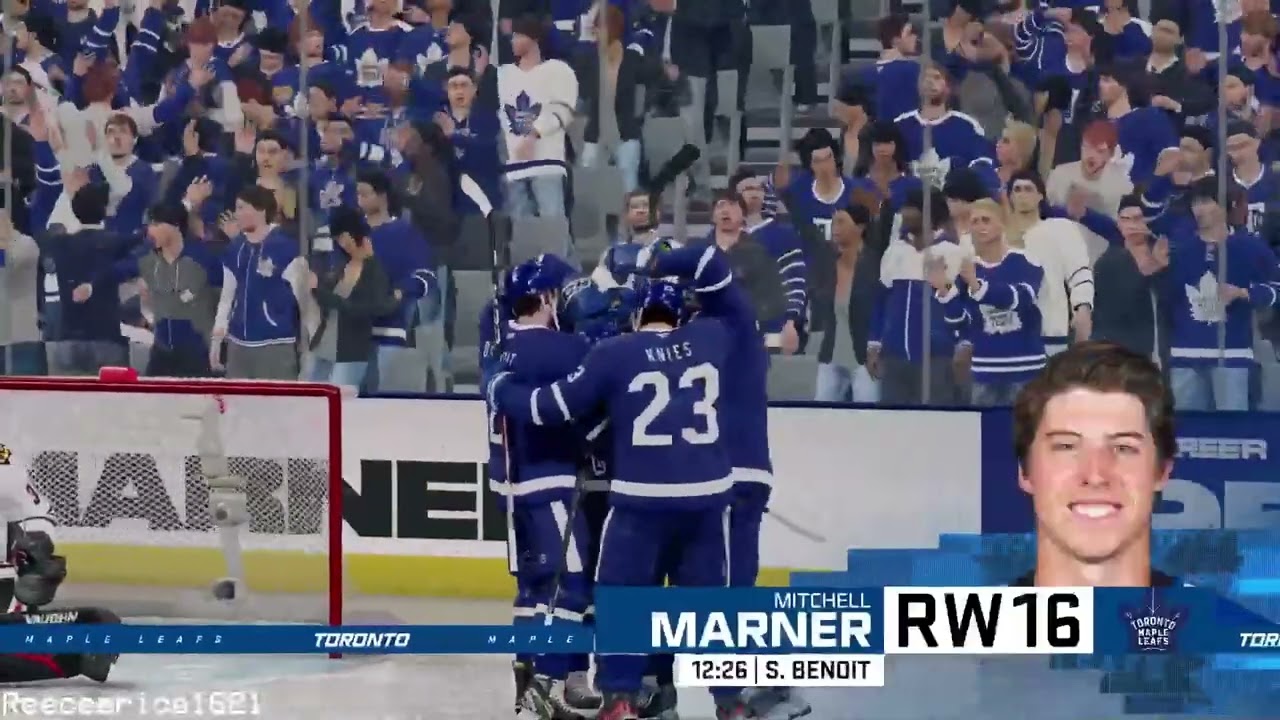 NHL 25: Chicago Blackhawks Vs. Toronto Maple Leafs 2 Player 60fps