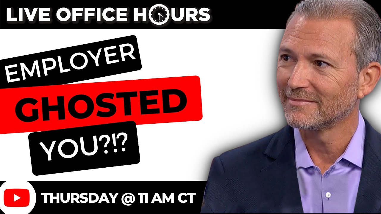 Why Employers Ghost Job Candidates 🔴 Live Office Hours with Andrew LaCivita