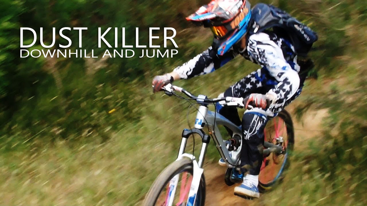| GoPro Hero & Samsung Camera | Forest Ride & Downhill & Jump | [HD]