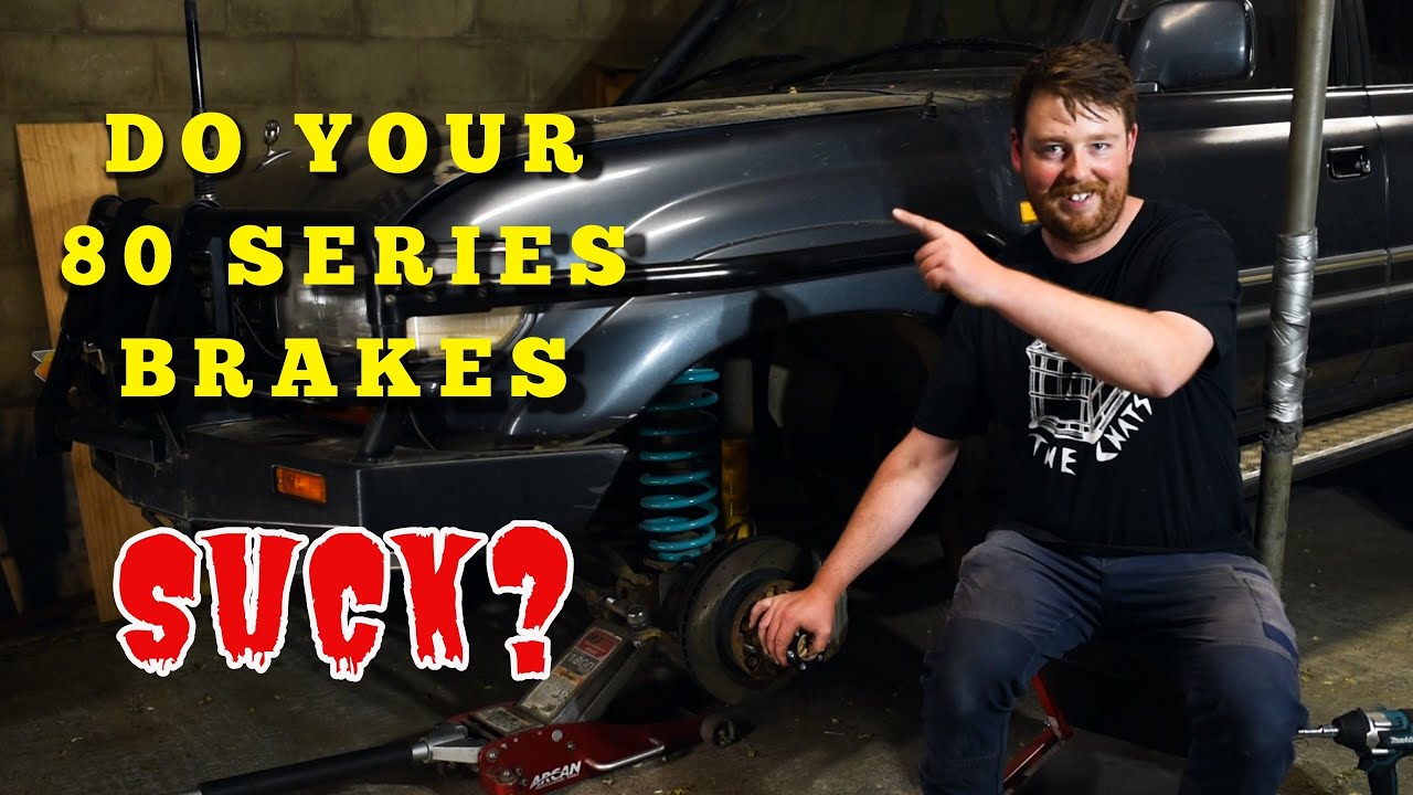 How To Upgrade The Brakes On Your 80 Series Landcruiser