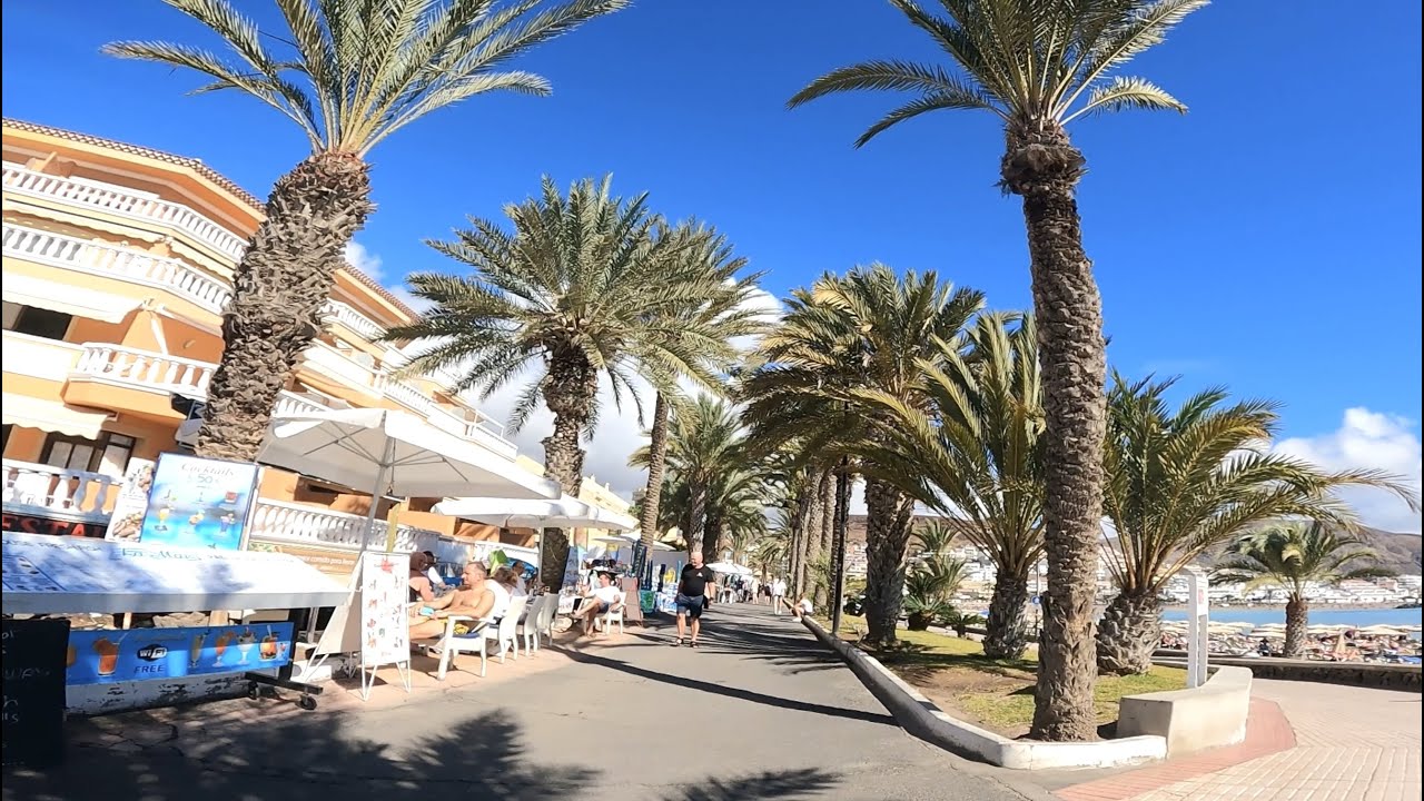 Teneriffa - Los Cristianos - Promenade Playa de las Vistas
