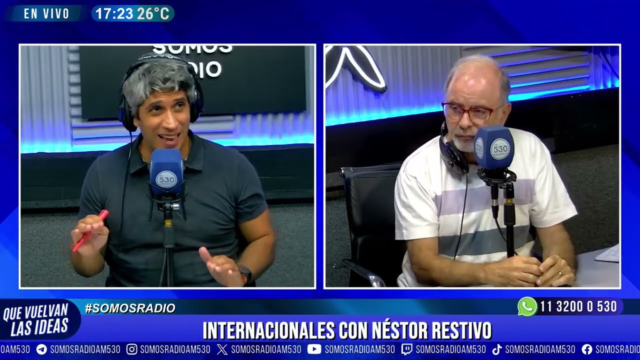 LA DE CLAUDIA y el MENCHO NO ES UNA TELENOVELA MEXICANA: NÉSTOR RESTIVO en QUE VUELVAN LAS IDEAS