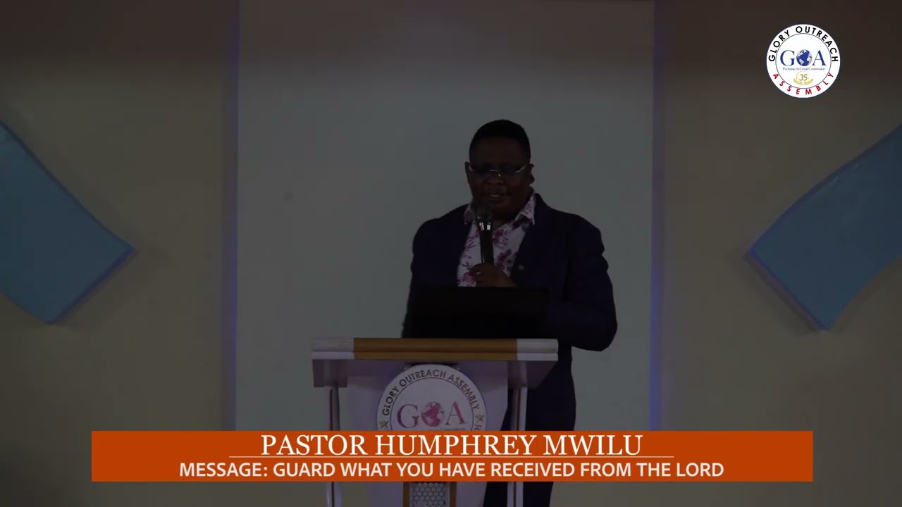 Guard your God given Treasure pastor Humphrey Mwilu GOA Kahawa Wendani