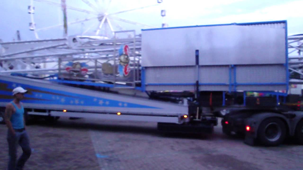 Aankomst Mission Space TT kermis Assen 2011 part 4