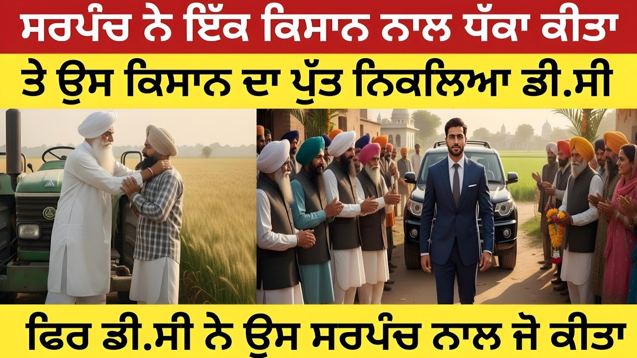 ਜਿਸ ਕਿਸਾਨ ਨੂੰ ਸਰਪੰਚ ਨੇ ਧੱਕੇ ਦੇ ਕੇ ਖੇਤ ਵਿੱਚੋਂ ਕੱਢ ਦਿੱਤਾ ਸੀ ਉਸ ਦਾ ਪੁੱਤ ਨਿਕਲਿਆ ਡੀ.ਸੀ