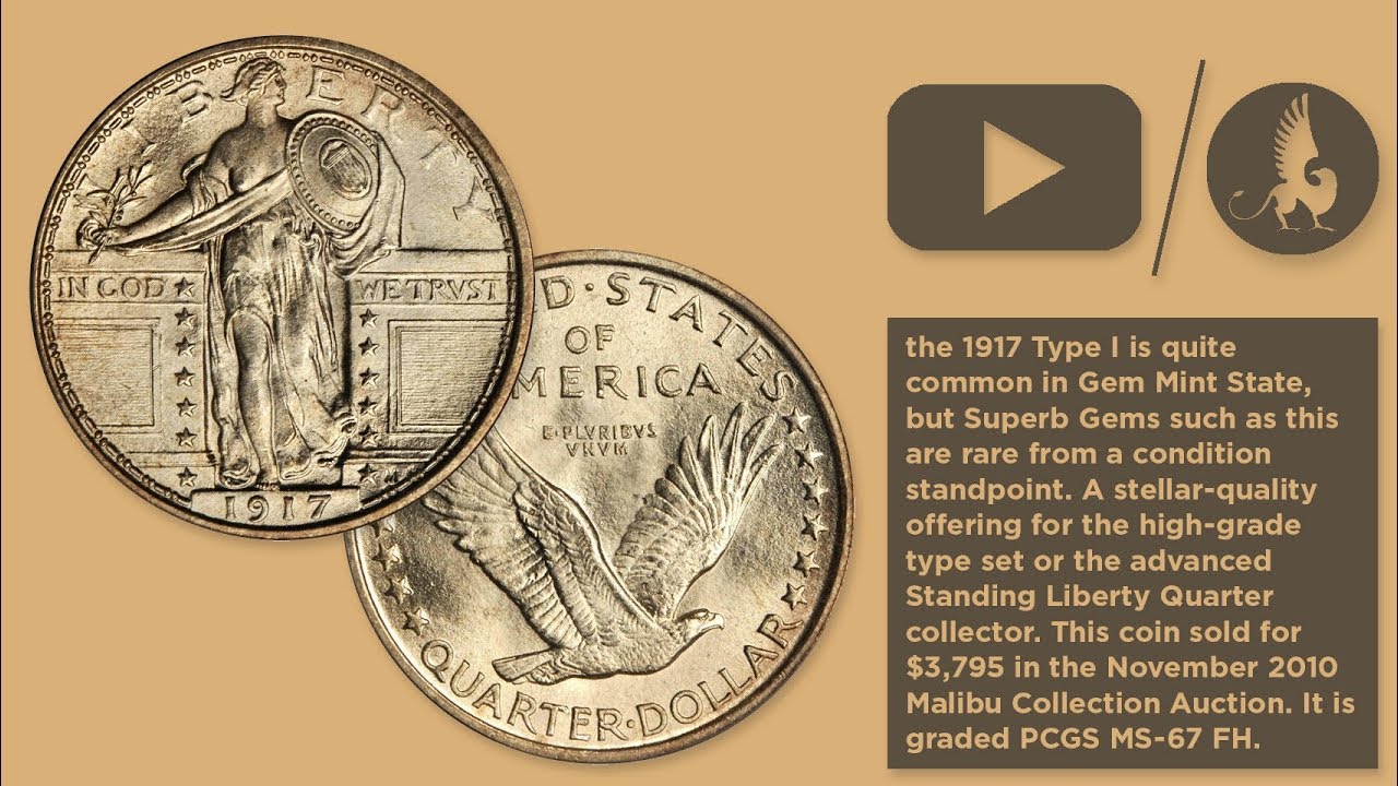 Stack's Bowers Introduces the 1917 Type 1 MS67FH Standing Liberty Quarter